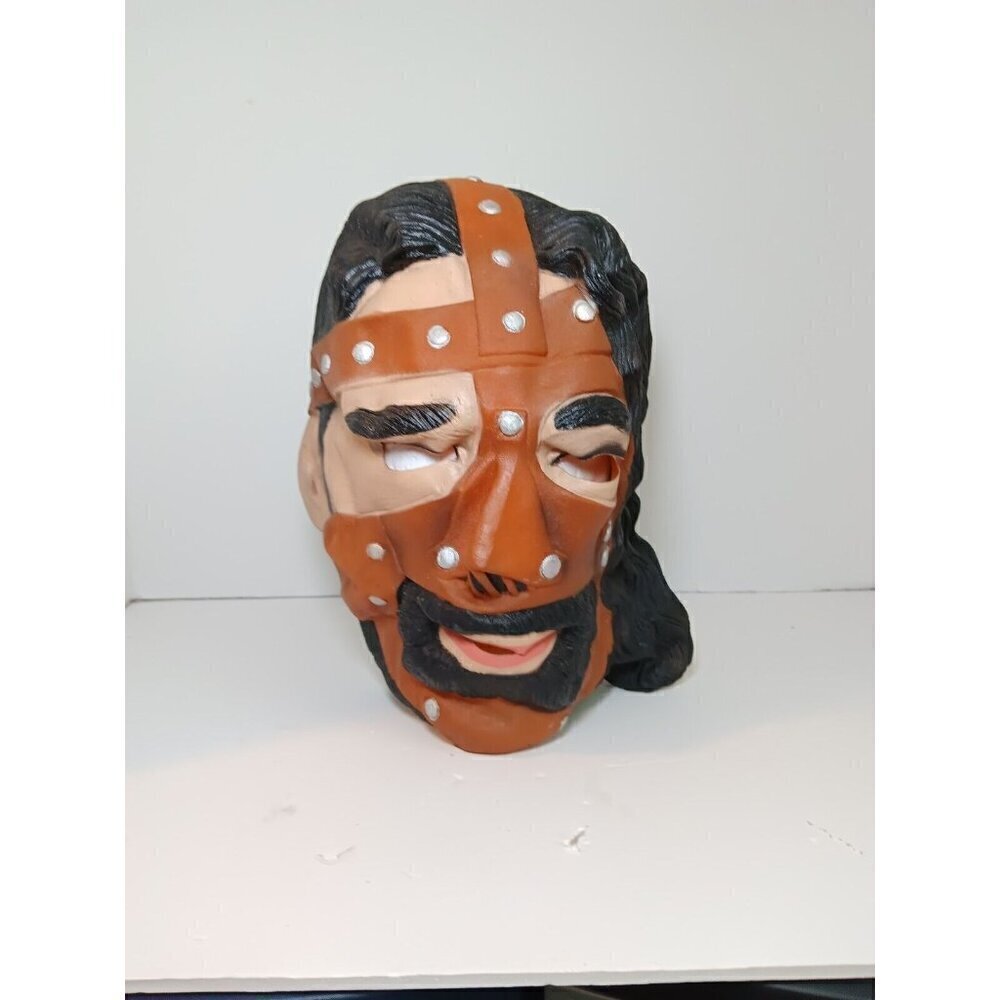 WWF Vintage 1997 Mankind Mick Foley Rubber Halloween Mask Cesar Titan Sports